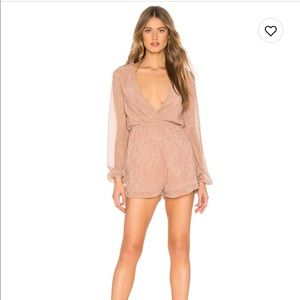 About Us Rose Gold Romper